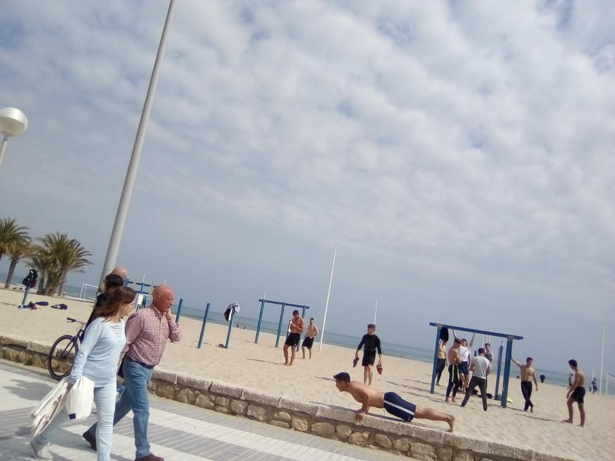 Apartamento Voramar Primera Linea De Mar El Campello Buitenkant foto